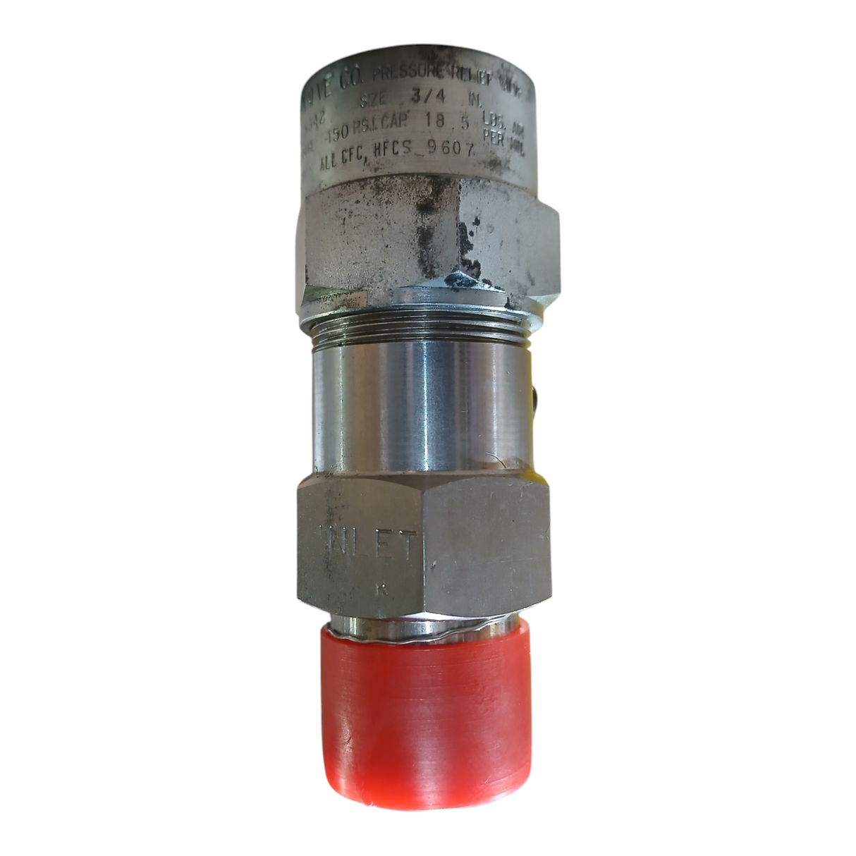 Henry Valve Co, 5342-3/4, Straight Thru Relief Valve, 150 PSI, CAP 18.5 lbs. APM