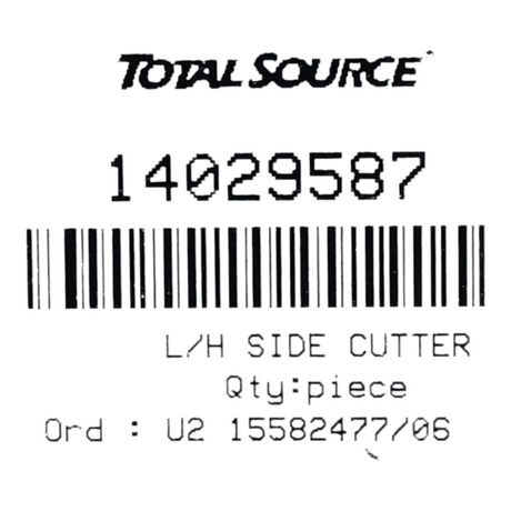 TotalSource, L/H Side Cutter, JCB 332/C4389 - Freeman Liquidators