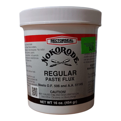 RectorSeal, Nokorode, Soldering Flux, 16 oz, Jar - Freeman Liquidators