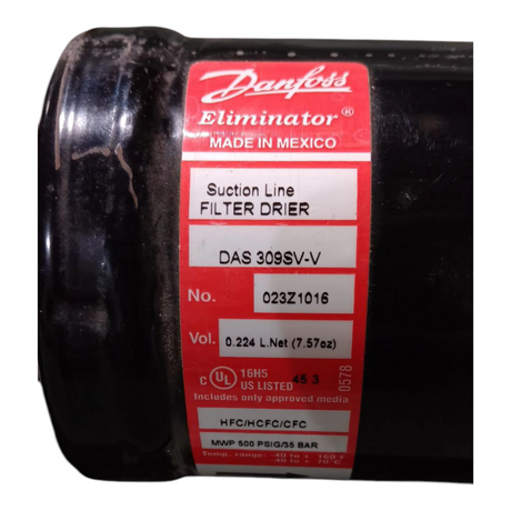 Danfoss, 1-1/8", ODF Burnout, Filter Dryer, 023Z1016 - Freeman Liquidators - [product_description] - Filter Driers