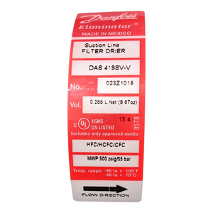 Danfoss, 1-1/8", Suction Line, Filter Dryer, 023Z1018 - Freeman Liquidators - [product_description] - Filter Driers