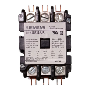 Siemens Furnace, Definite Purpose Contactor, 42BF35AJR - Freeman Liquidators - [product_description] - Contactors