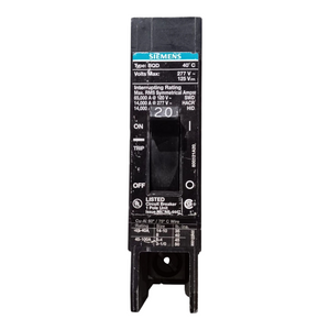 Siemens, BQD120, 1 Pole, Circuit Breaker