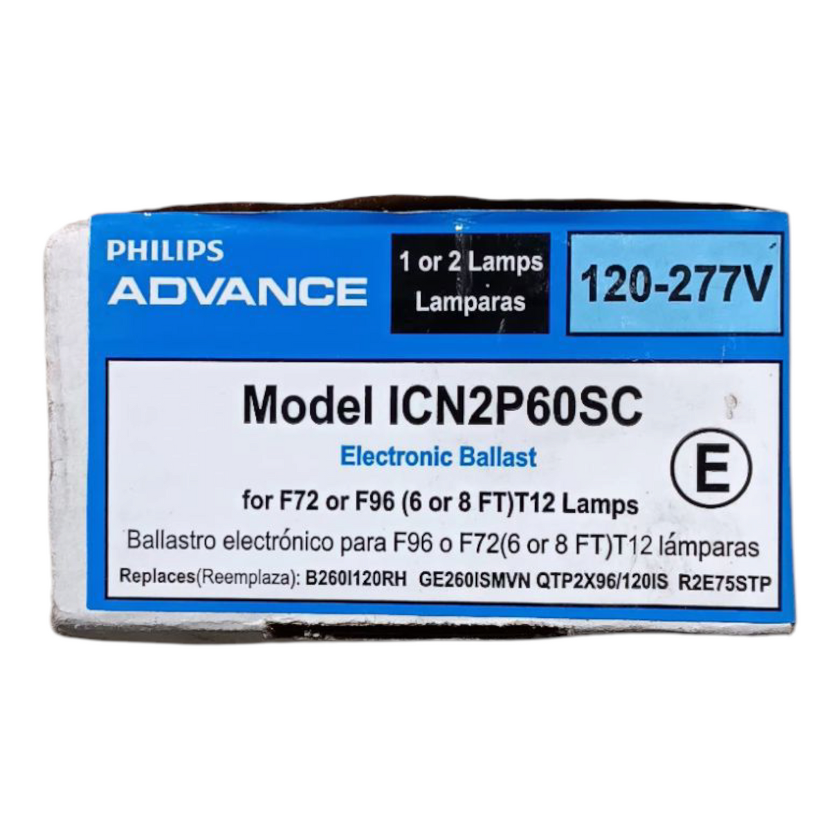 Phillips Advance, Electronic Ballast, ICN2P60SC, 120/277V - Freeman Liquidators - [product_description] - Electronic Ballast