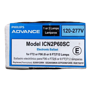 Phillips Advance, Electronic Ballast, ICN2P60SC, 120/277V - Freeman Liquidators - [product_description] - Electronic Ballast