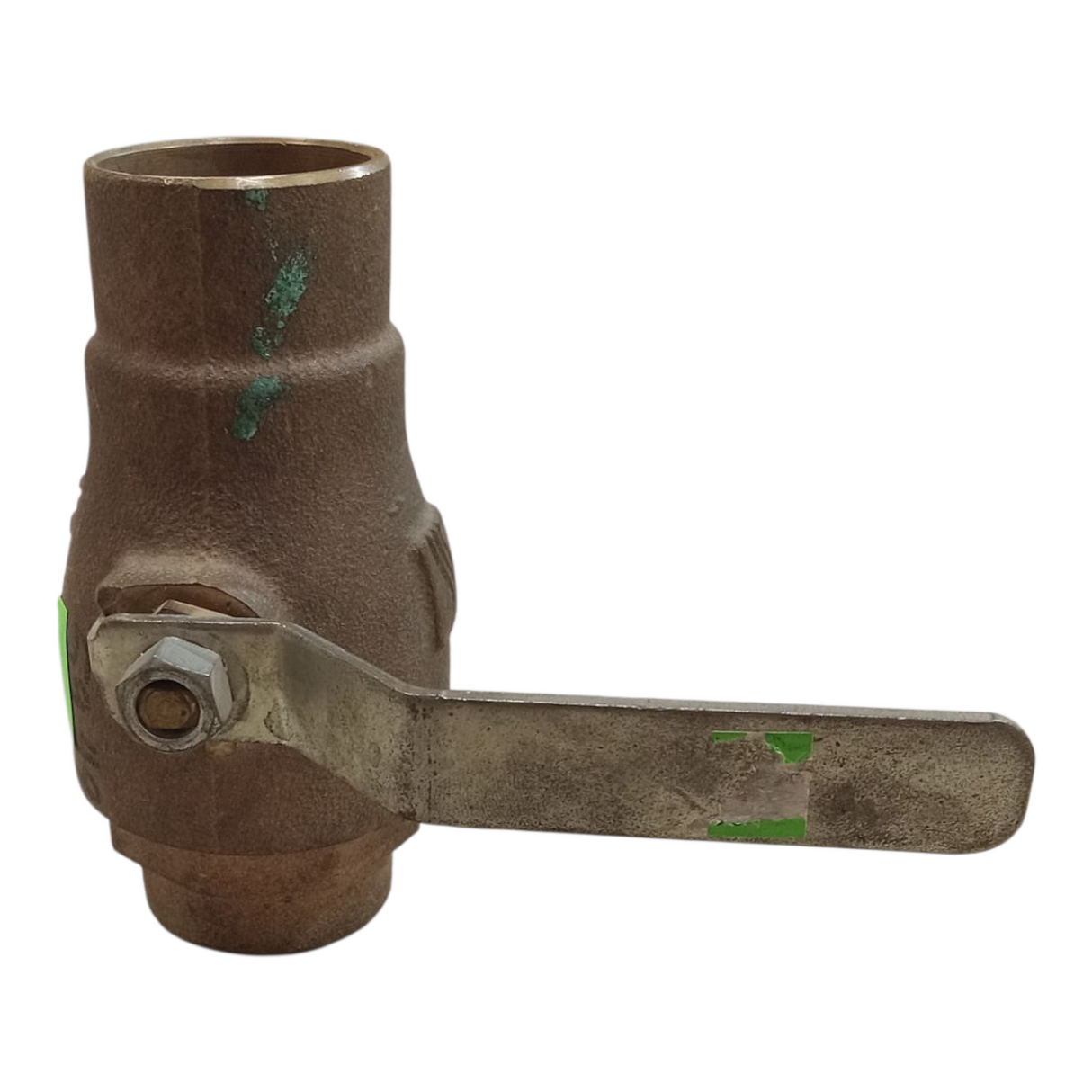 Bronze Lever Ball Valve, 1-1/2" NPT, Inline Full Port, WOG Rated, Heavy Duty - Freeman Liquidators - [product_description] - 