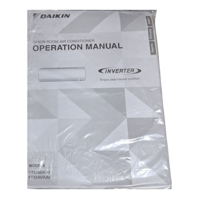 Daikin, FTX18/24UVJU, Manual, Filters, Remote, Batteries - Freeman Liquidators - [product_description] - 