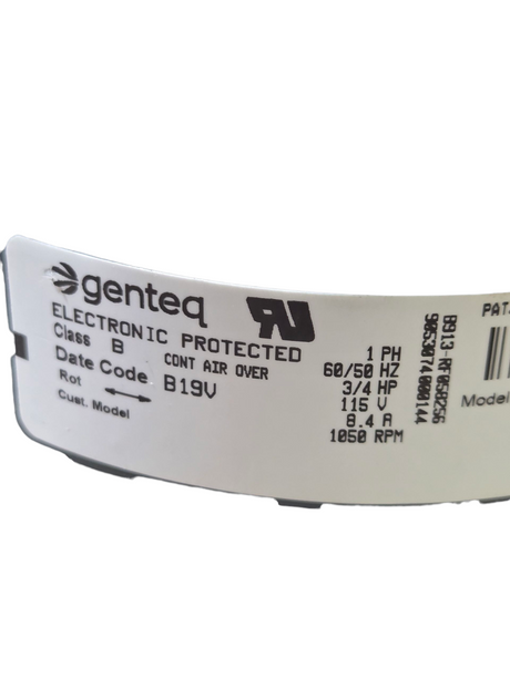 Genteq, 5SME39NXL010A, ECM Blower Motor, 3/4 HP SKU 25390 - Freeman Liquidators - [product_description] - 3/4 HP Motors