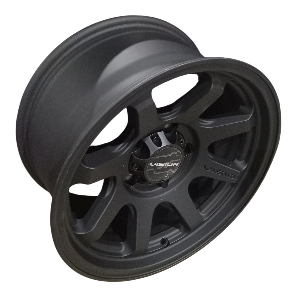 Vision, 351 FLOW, 16x8, Custom Wheel, Satin Black Rim - Freeman Liquidators - [product_description] - Wheels