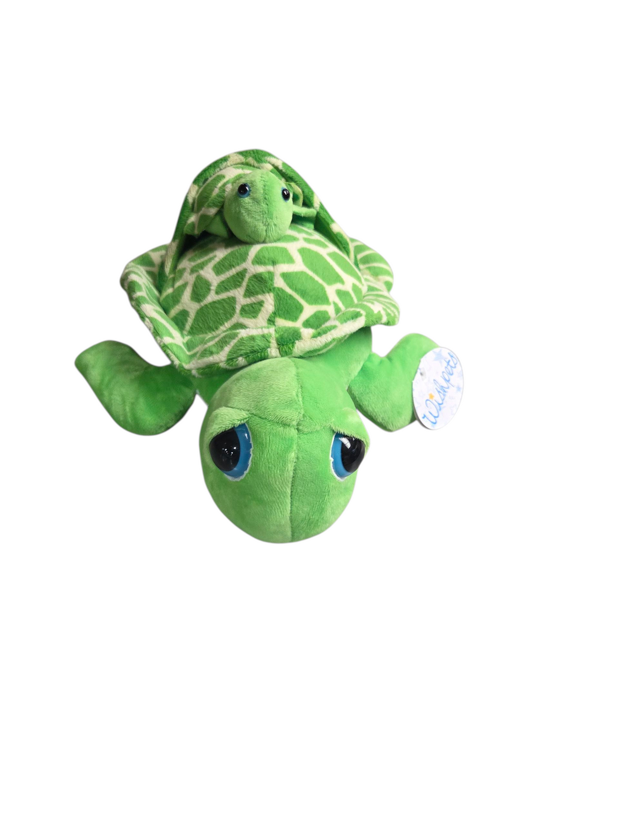 2015, Wishpets, Thorunna, turtle, with, baby turtle, 12” plush