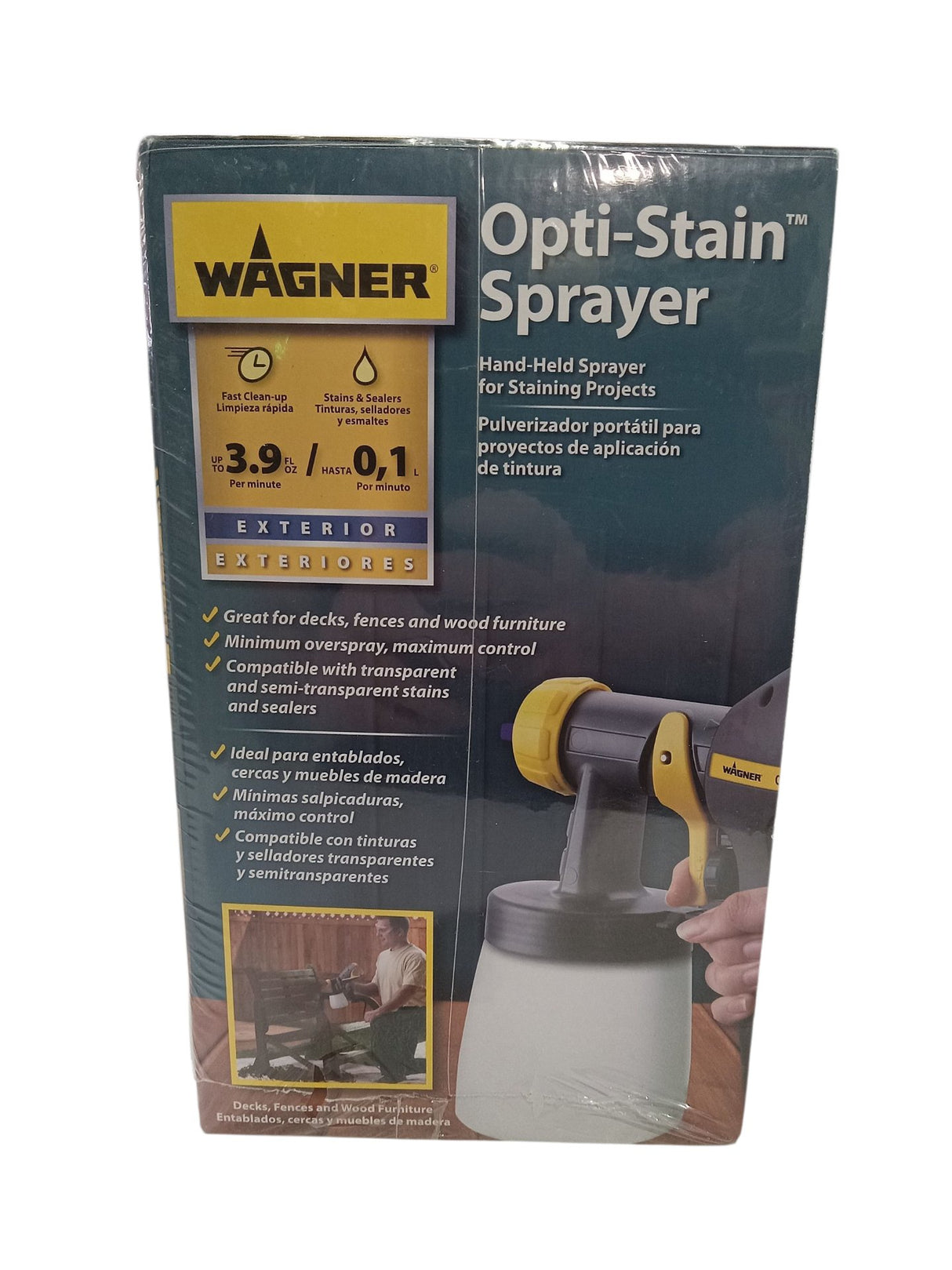 Wagner Spray Wagner Spray Opti-Stain HVLP Stain Sprayer  3 Patterns - Image 3