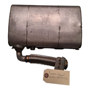 Cummins, Silencer Exhaust, Muffler, A057K772 - Image 1