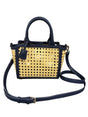 Mark & Graham, Waterproof, Caning, Mini Tote, Crossbody, Navy - PURSE - Freeman Liquidators - [product_description]