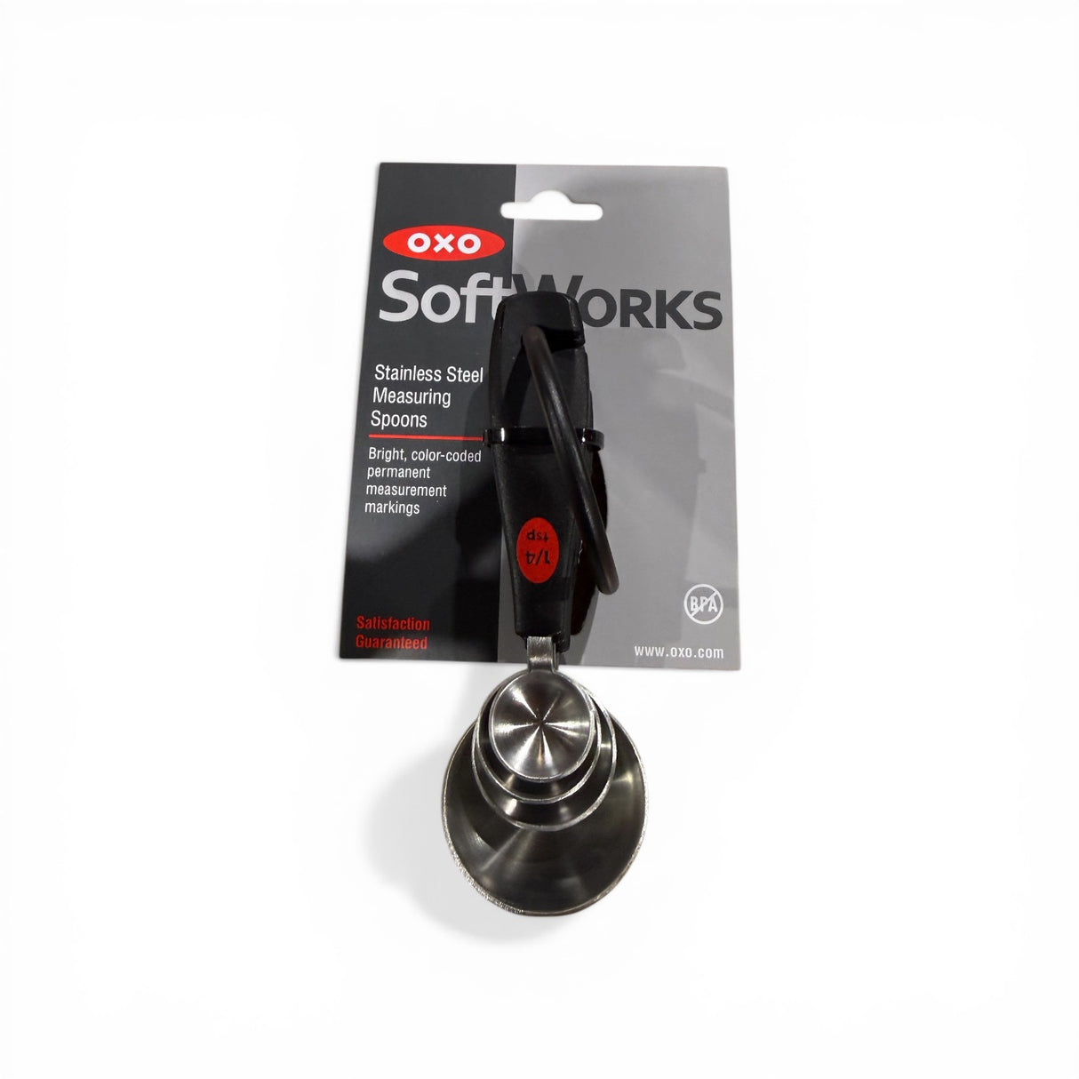 OXO soft works stainless steel measuring spoons - MESSURING SPOONS - Freeman Liquidators - [product_description]