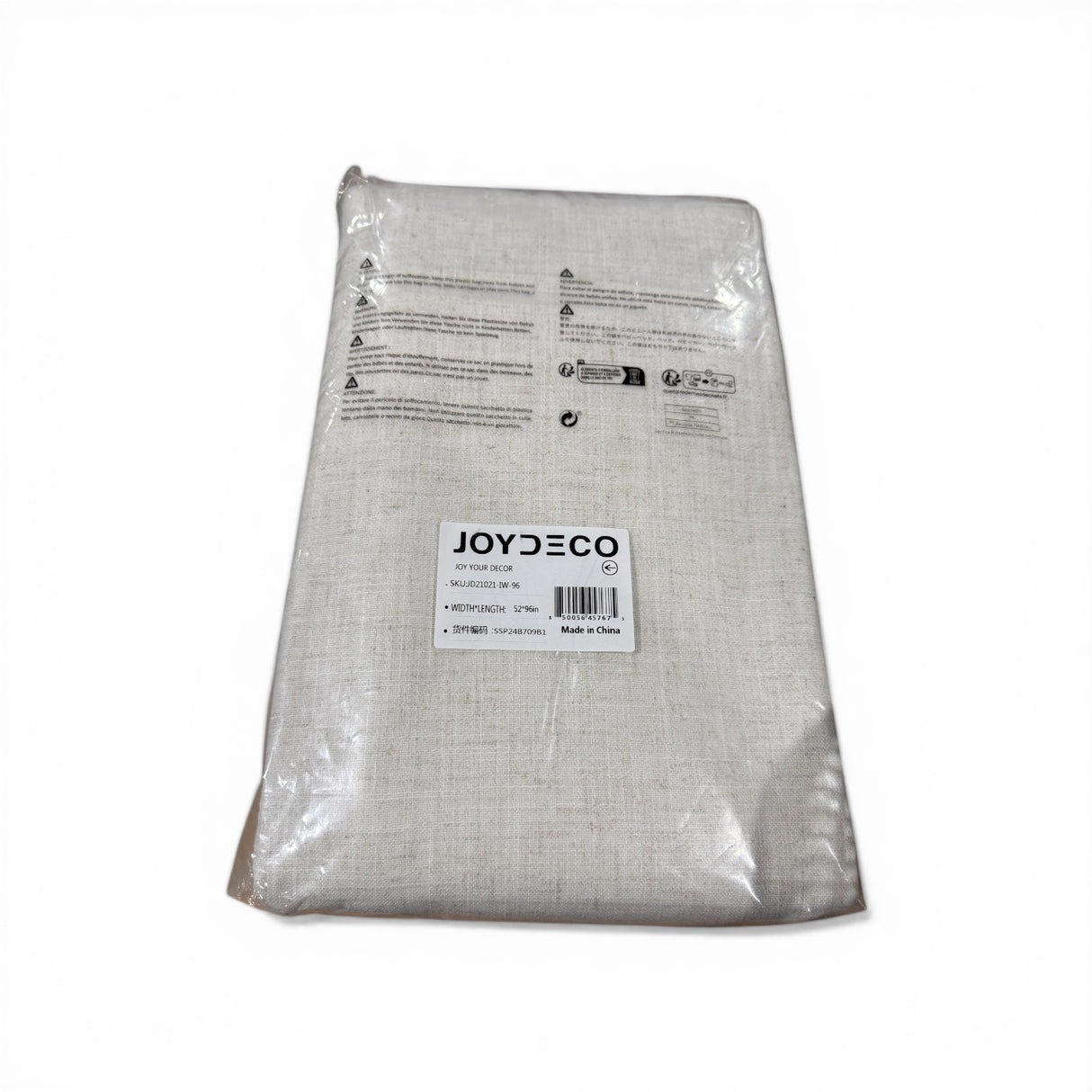 JoyDeco Linen curtains - CURTAINS - Freeman Liquidators - [product_description]