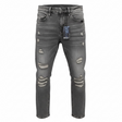 Smoke and ash premium denim stone washed jeans - MENS JEANS - Freeman Liquidators - [product_description]