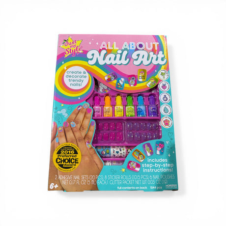 JUST MY STYLE ALL ABOUT NAIL ART - Nail Set - Freeman Liquidators - [product_description]
