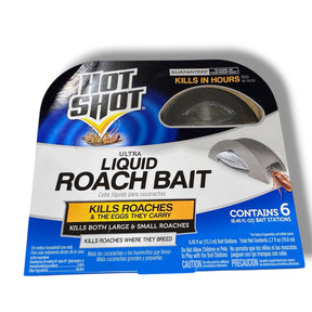 HOT SHOT ULTRA LIQUID ROACH BAIT 6 pack - ROACH BAIT - Freeman Liquidators - [product_description]