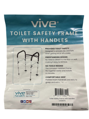 Vive, Toilet Safety Frame, LVA3073-2