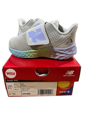 New Balance, Girls, Arishi, Tennis Shoes, Grey Purple