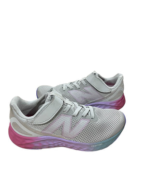 New Balance, Girls, Arishi, Grey/Purple, Size 1, NO BOX