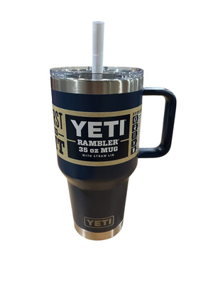 Yeti, Rambler, 35oz Mug, Navy Blue