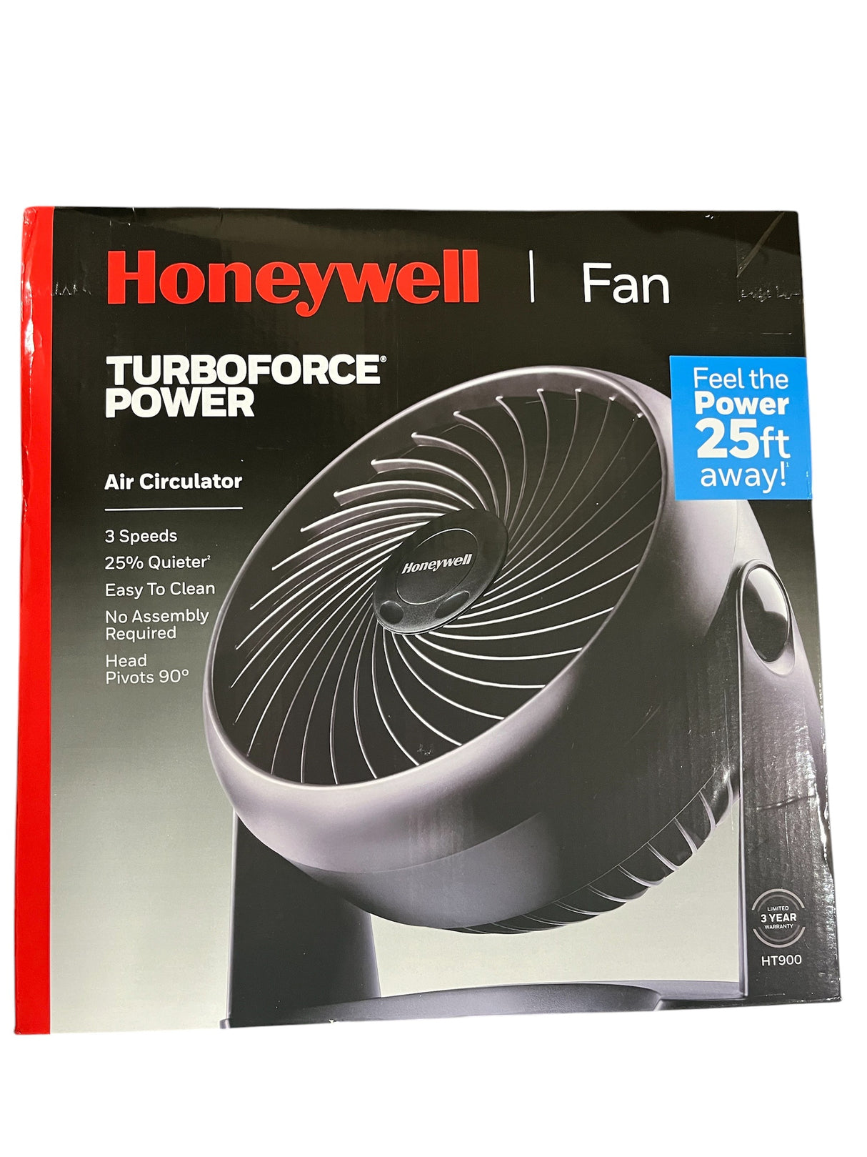 Honeywell, HT900, Turboforce Power, Air Circulator, Black