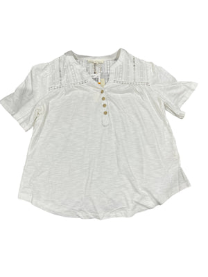 Greige, Women’s, Lace, Blouse, White