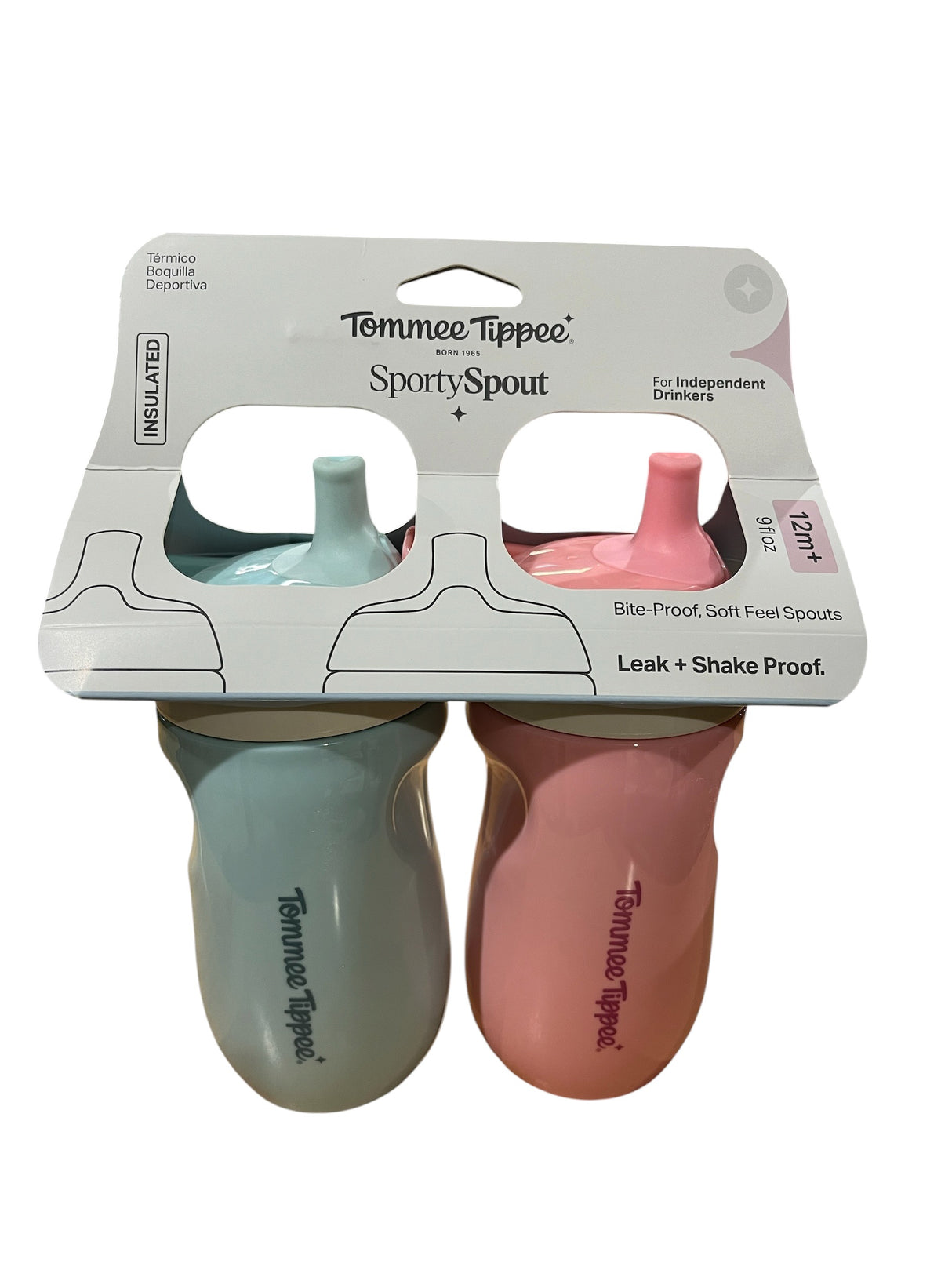 Tommee Tippee, Sporty Spout, 2 pk, 12m+