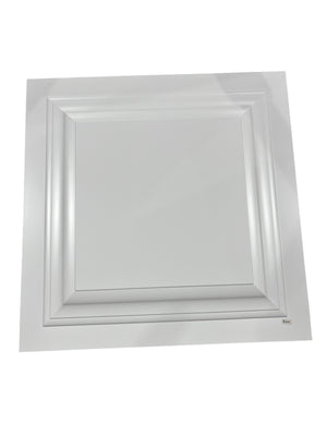 Art3d, Decorative, 3D Ceiling Tile, 24"x24", White, 12pk,