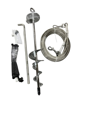 Seleware, Dog Tie Out Stake, 30ft