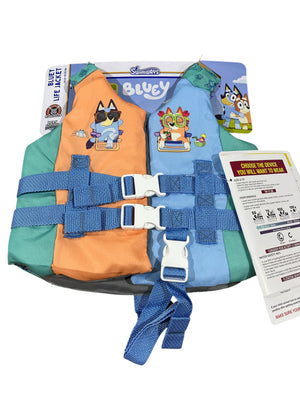 Swimways, Child, Bluey, Life Jacket, 33-55lbs