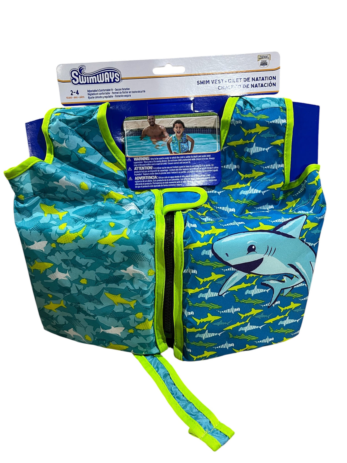 Swimways, Child, Shark, Swim Vest, 2-4yrs