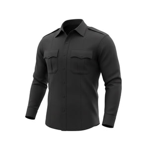 Blauer, 8671, Flexrs, Long Sleeve, Supershirt, Size 16, Length 35, Brown