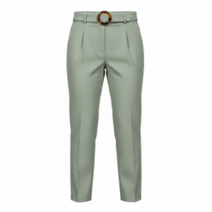 NYCC, Women’s, Green Slacks, Tortoise Buckle