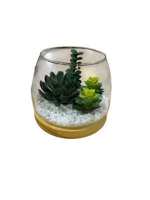 Mainstays, 5”, Tabletop, Faux Succulent