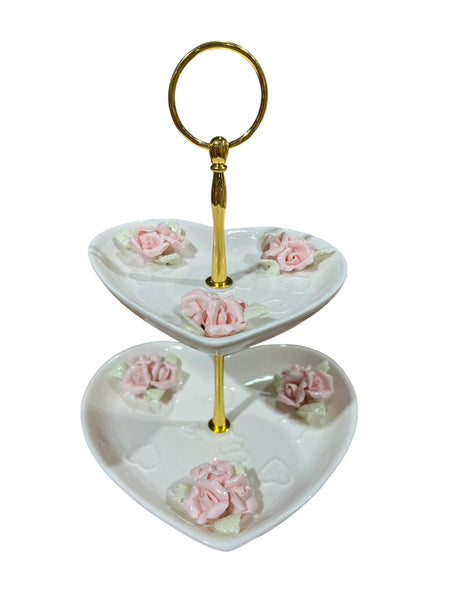 Jewelry Holder, Glass, White -  - Freeman Liquidators - [product_description]