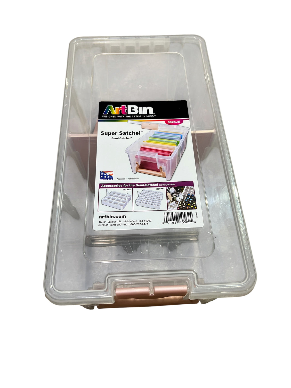 Art Bin, 6925JK, Super Satchel, Rose Gold