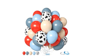 Bestsky, Western Cowboy, Balloon Set, 50 Pack