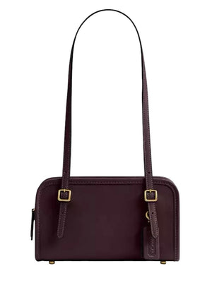 Coach, Women’s, Swing Zip Bag 20, Black Currant