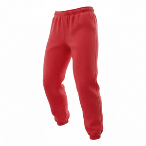 Fruit of the Loom, Men’s, Fleece, Elastic Bottom, Sweatpants, Red, Large