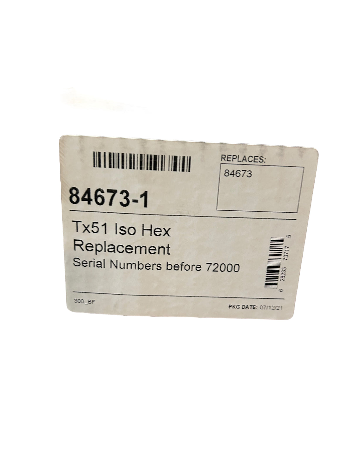 NTI, 84673-1, Heat Exchanger, ASME 2+1, (Pre s/n 72000), Tx51 - FreemanLiquidators - [product_description]