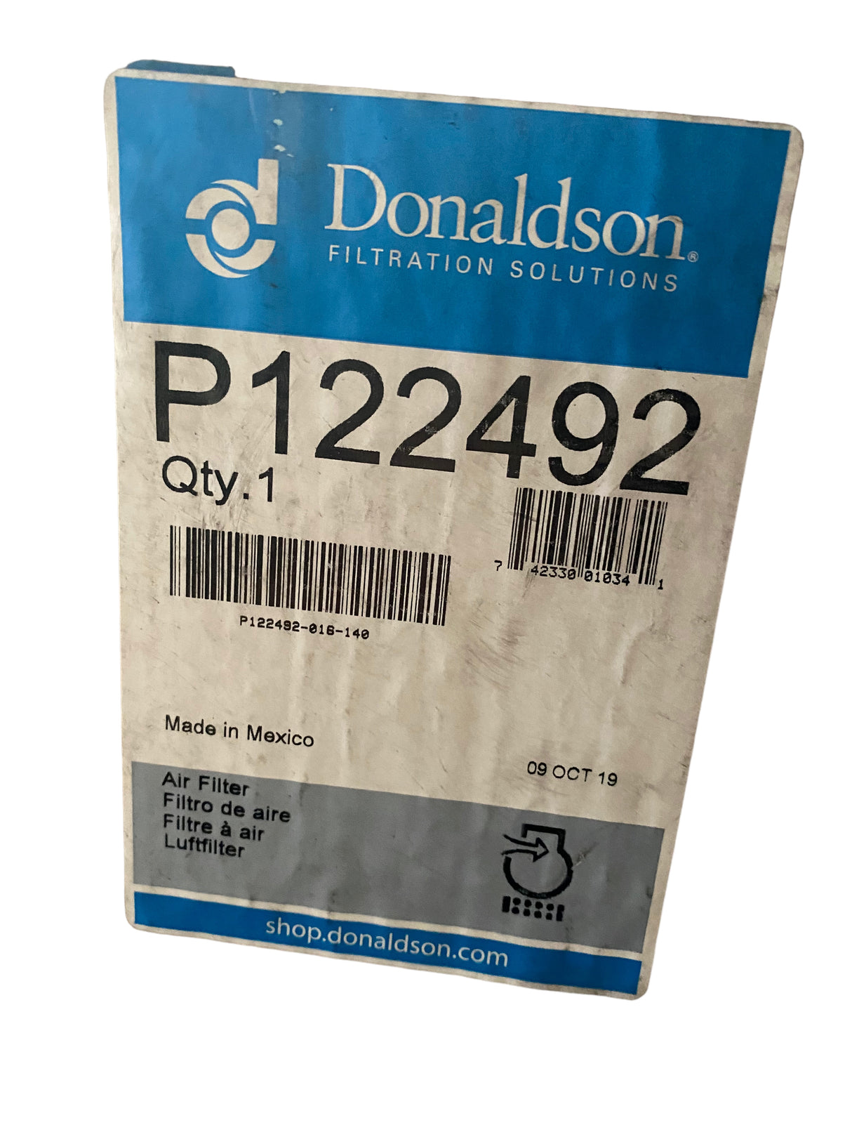 DONALDSON, P122492, PRIMARY FINNED, AIR FILTER - FreemanLiquidators - [product_description]