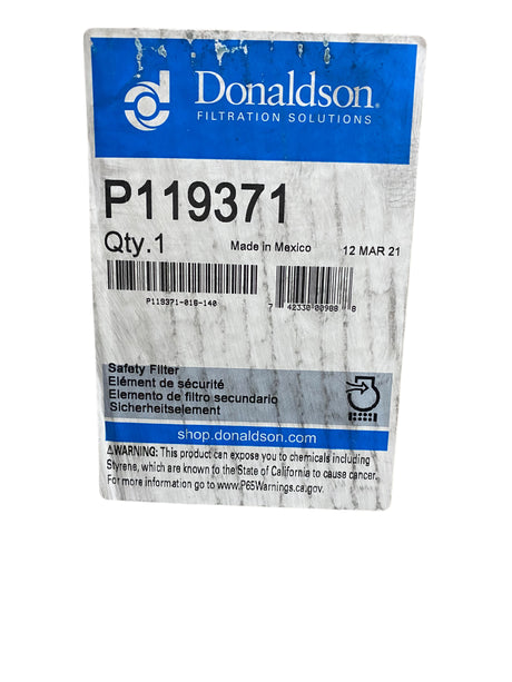 Donaldson, P119371, Safety, Air Filter - FreemanLiquidators - [product_description]