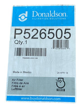 Load image into Gallery viewer, Donaldson, P526505, Primary Air Filter, Round - Freeman Liquidators - [product_description]
