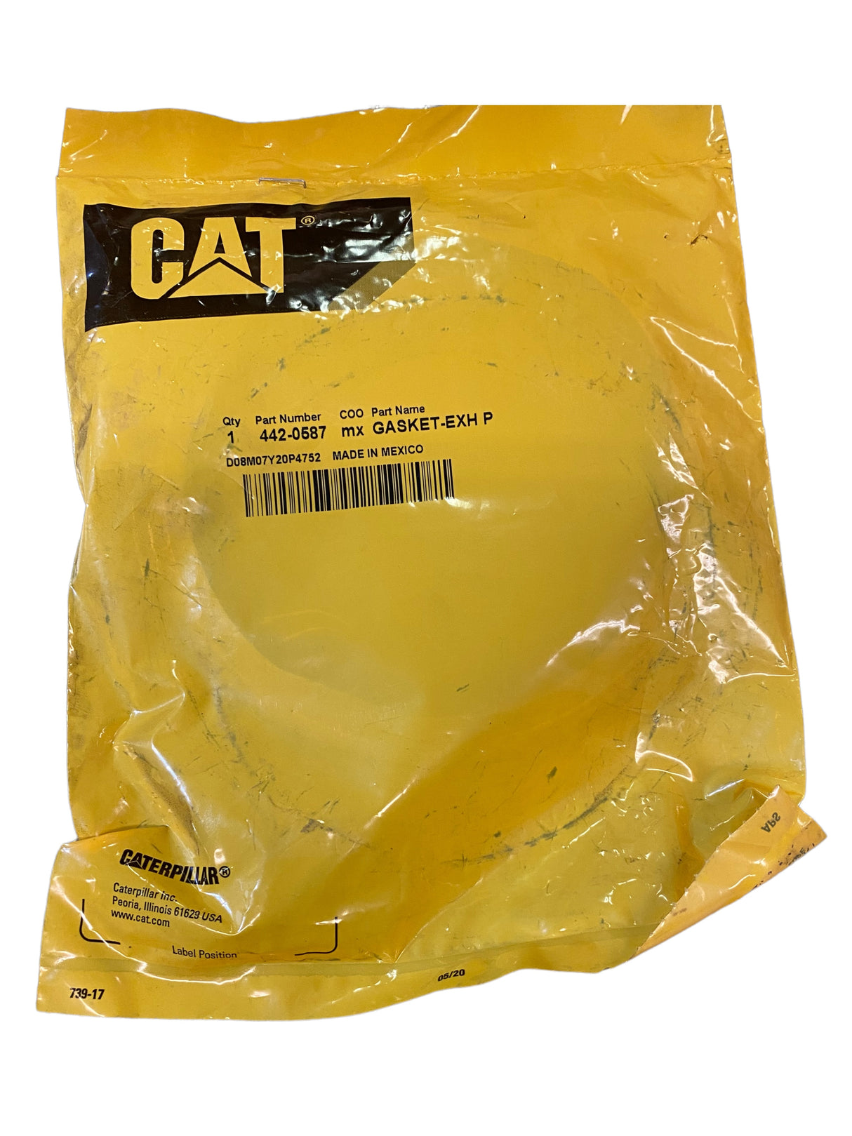 Caterpillar, 442-0587, Gasket - Freeman Liquidators