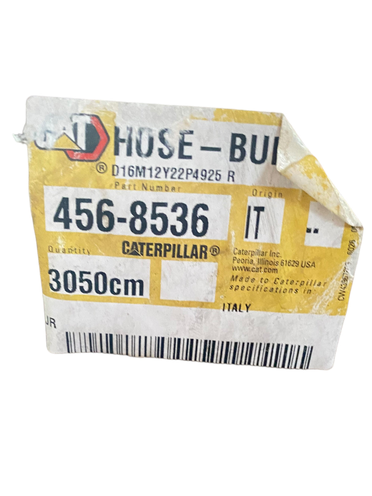 CAT, 456-8536, 12.70mm ID, Bulk Hose (3050cm) - Freeman Liquidators