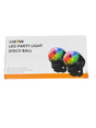 Luditek, 2-Pack, Sound Activated, Party Lights, Remote Control, Dj Lighting, Disco Ball, Light, Strobe Lamp - Freeman Liquidators