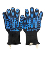 ReHaffe, BBQ, Grill, Gloves, Heat Resistant, 1472 F, High Temp Resistance, Fireproof, Washable - Freeman Liquidators