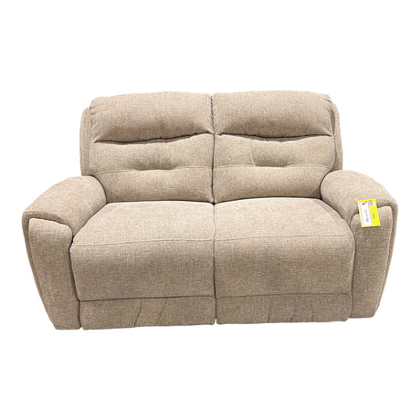 Tan Cloth, Power Loveseat, In-Store Pickup Only - Freeman Liquidators